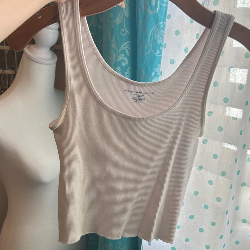 Brandy Tank Top - Light Beige